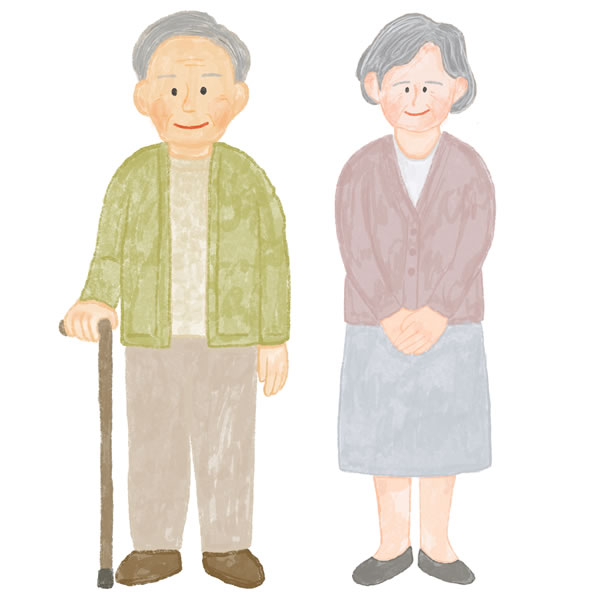 ご高齢の方